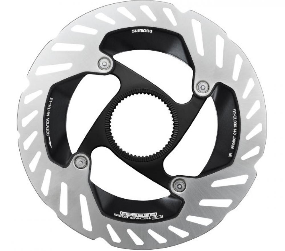 SHIMANO Bremsscheibe RT-CL900 160mm, Verschlussring mit Magnet - 160mm