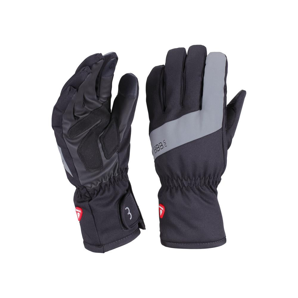 BBB Cycling Winterhandschuhe SubZero full fingers M schwarz - warmer Wetterschutz für Wintertouren