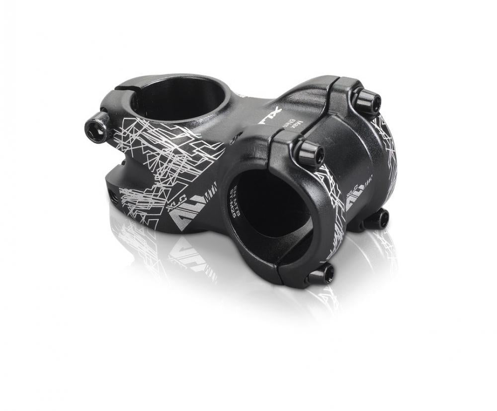 Schwarzer XLC All MTN Ahead Vorbau ST-M25 für Mountainbike, 31,8mm Lenkerklemmung, 45mm Länge.