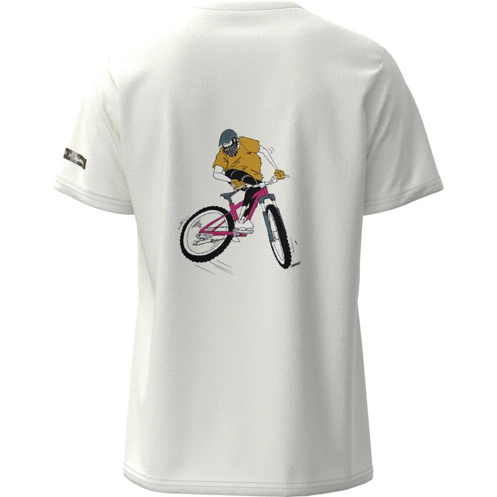 SHIMANO Sentiero Ltd. T-Shirt White MTB XXL - atmungsaktives Bike-Shirt für Trail & Alltag