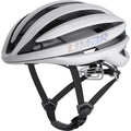Weißer Limar Air Pro Carbon-Coretech Rennradhelm, ultraleicht.