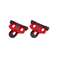 BBB Cycling BBB Schuhplatten PowerClip 6 degree One Size rot - effizienter Kraftschluss fürs Rennrad