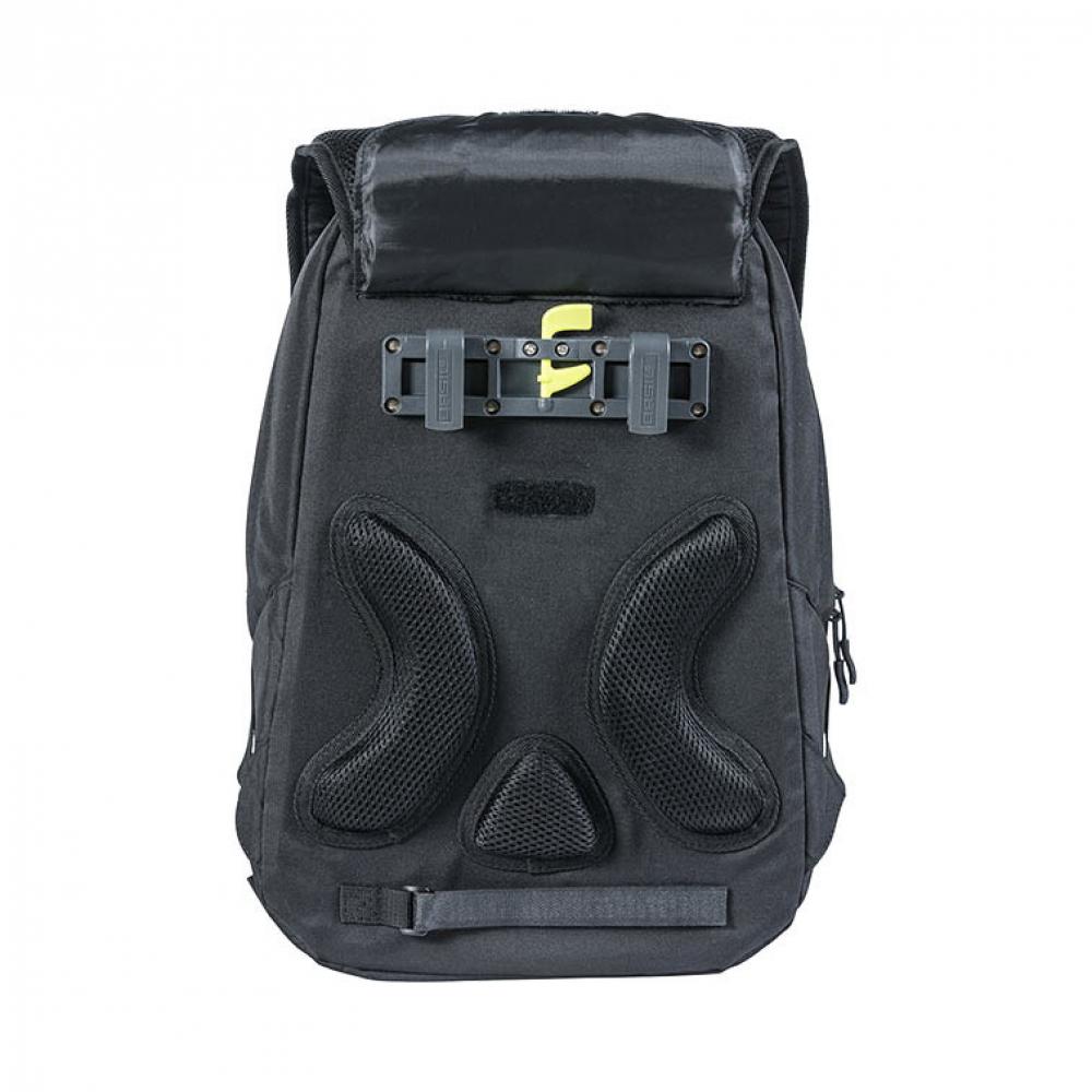 Basil Fahrradrucksack Flex schwarz Größe 28x17x42 cm 17l
