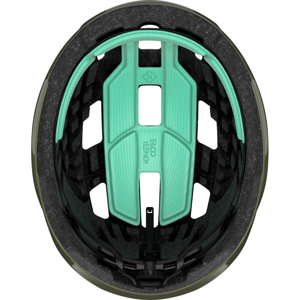 LAZER Helm Tonic KinetiCore Road Pine Green M 55-59 cm - leichter Rennradhelm mit Top-Belüftung