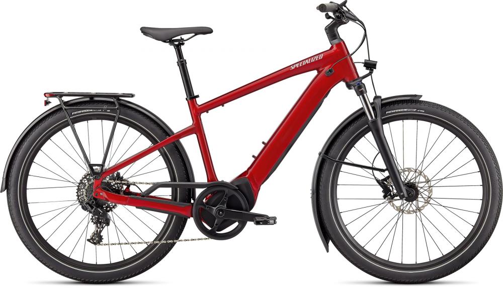 VADO E-City Bike 4.0 NB REDTNT/SILREFL S