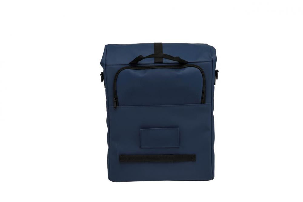 New Looxs Radtasche Odense Single Dark Blue 18-20 l Blue - geräumige Gepäckträgertasche