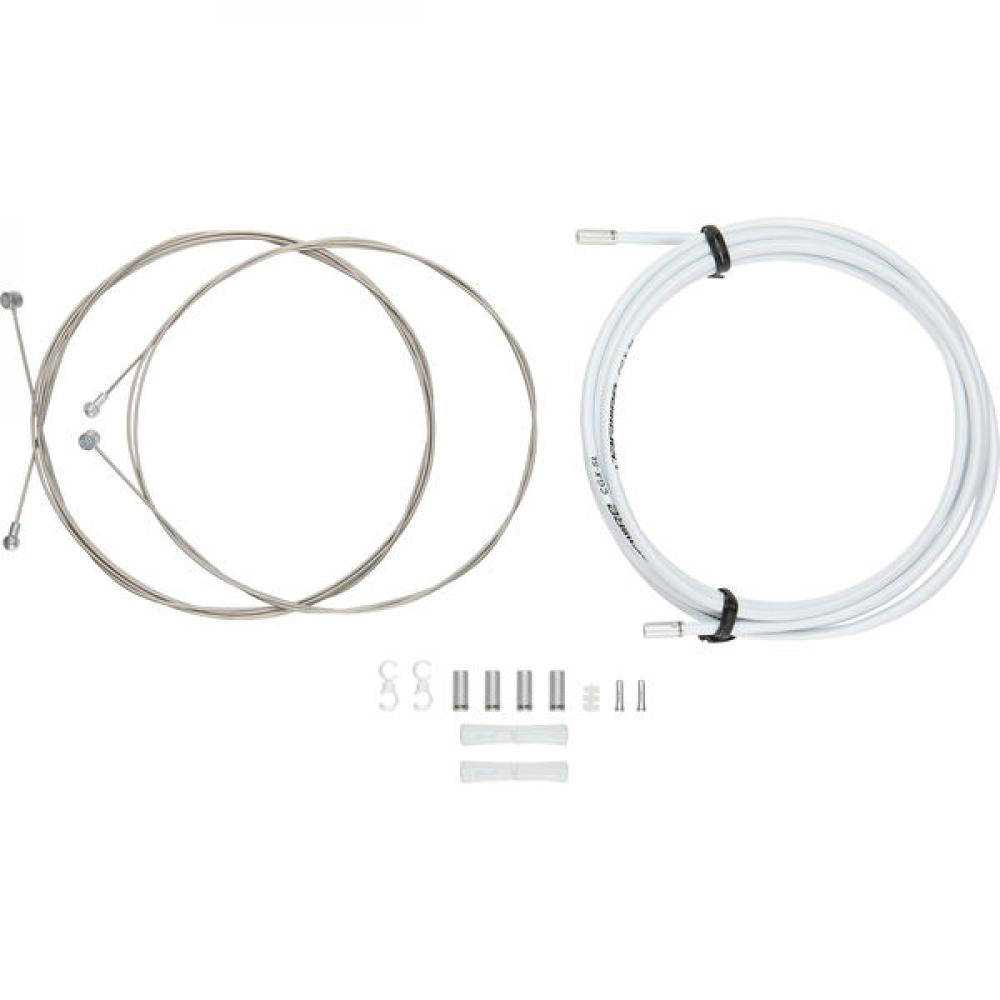 Jagwire Universal Sport Bremszugset Weiß - Kompatibel mit SRAM/Shimano