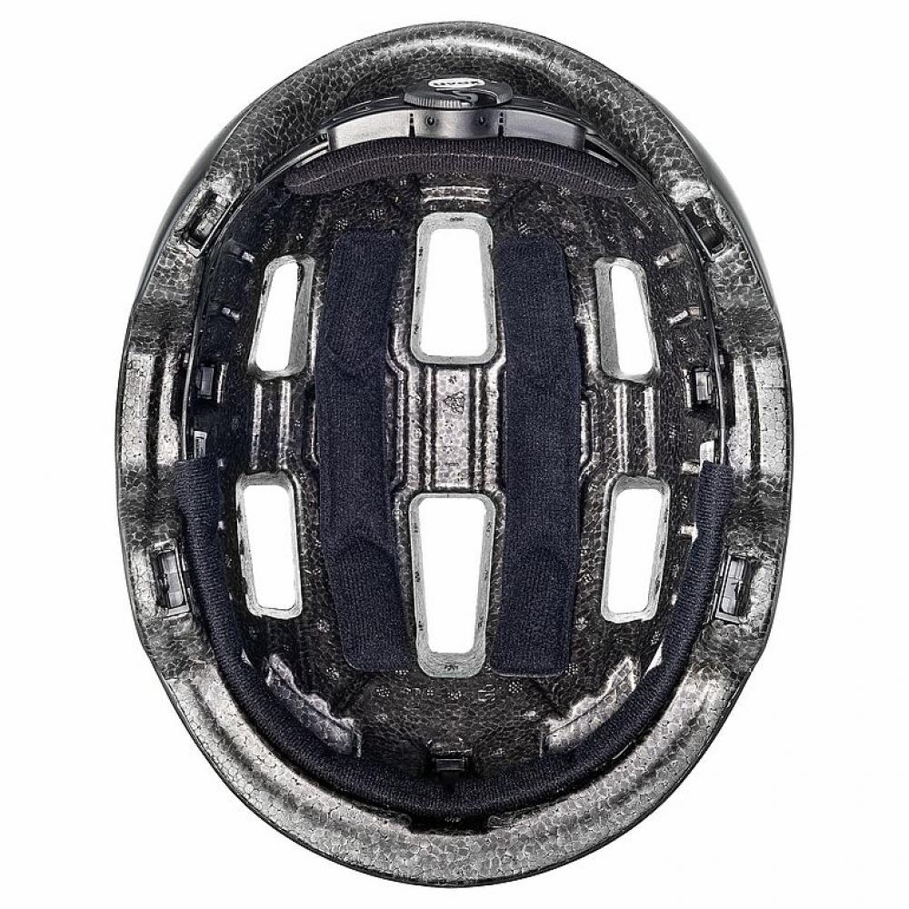 uvex hlmt 4 Kinder-Fahrradhelm - Leicht, individuell anpassbar, waschbare Innenausstattung, 10 Belüftungsöffnungen, Black, Größe 55-58 cm