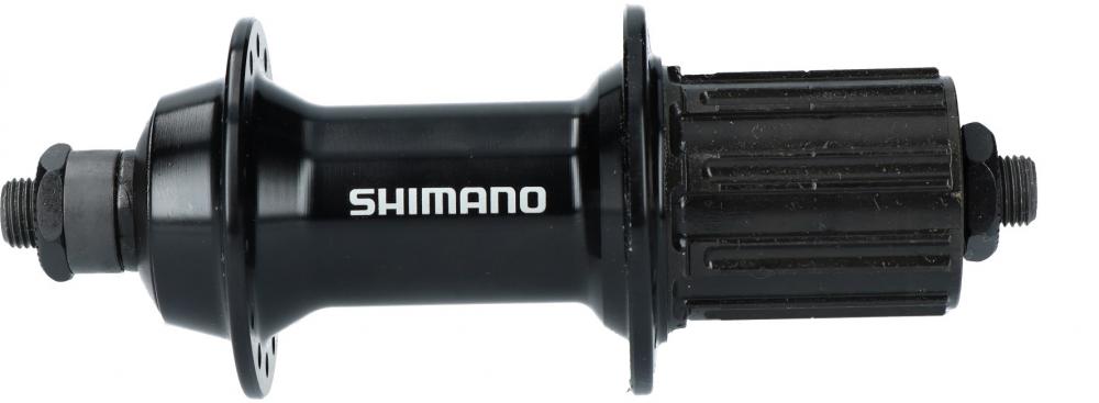 SHIMANO Hinterradnabe FH-RS400 - 28 Loch, Schnellspanner, Schwarz