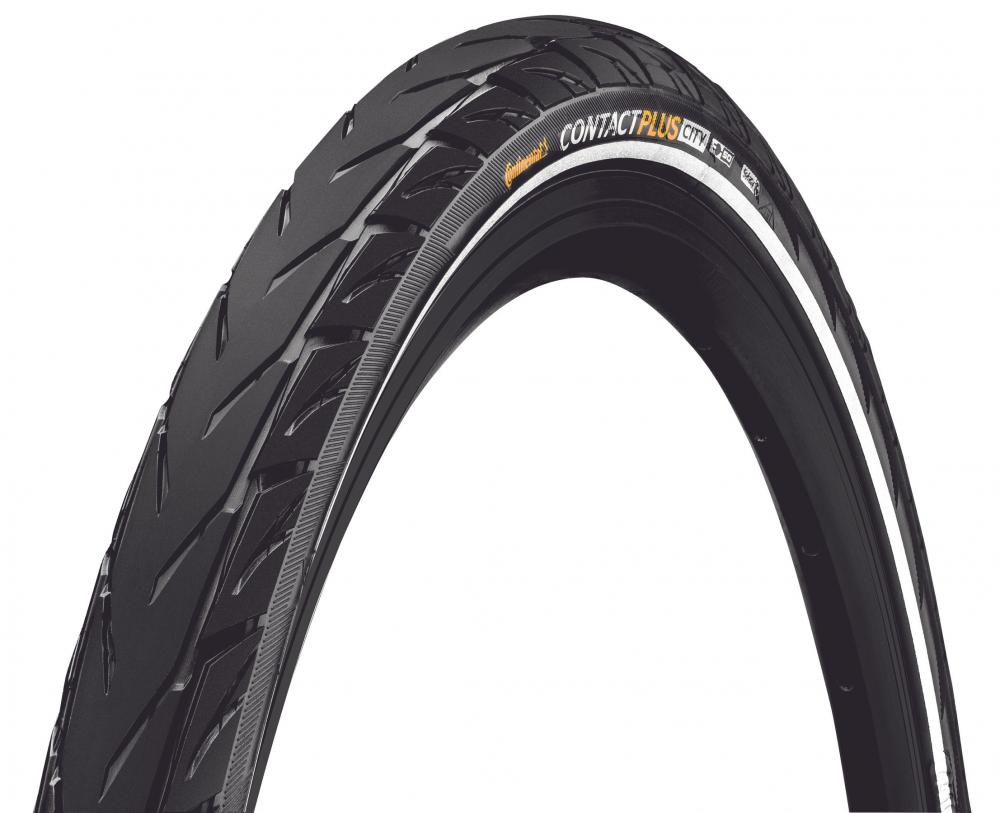 Continental Contact Plus City Drahtreifen 28 Zoll schwarz Reflex E-50.