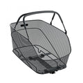 Schwarzer Racktime Baskit Trunk 2.0 large Fahrradkorb mit SNAPIT 2.0 System und 28 Litern Volumen.