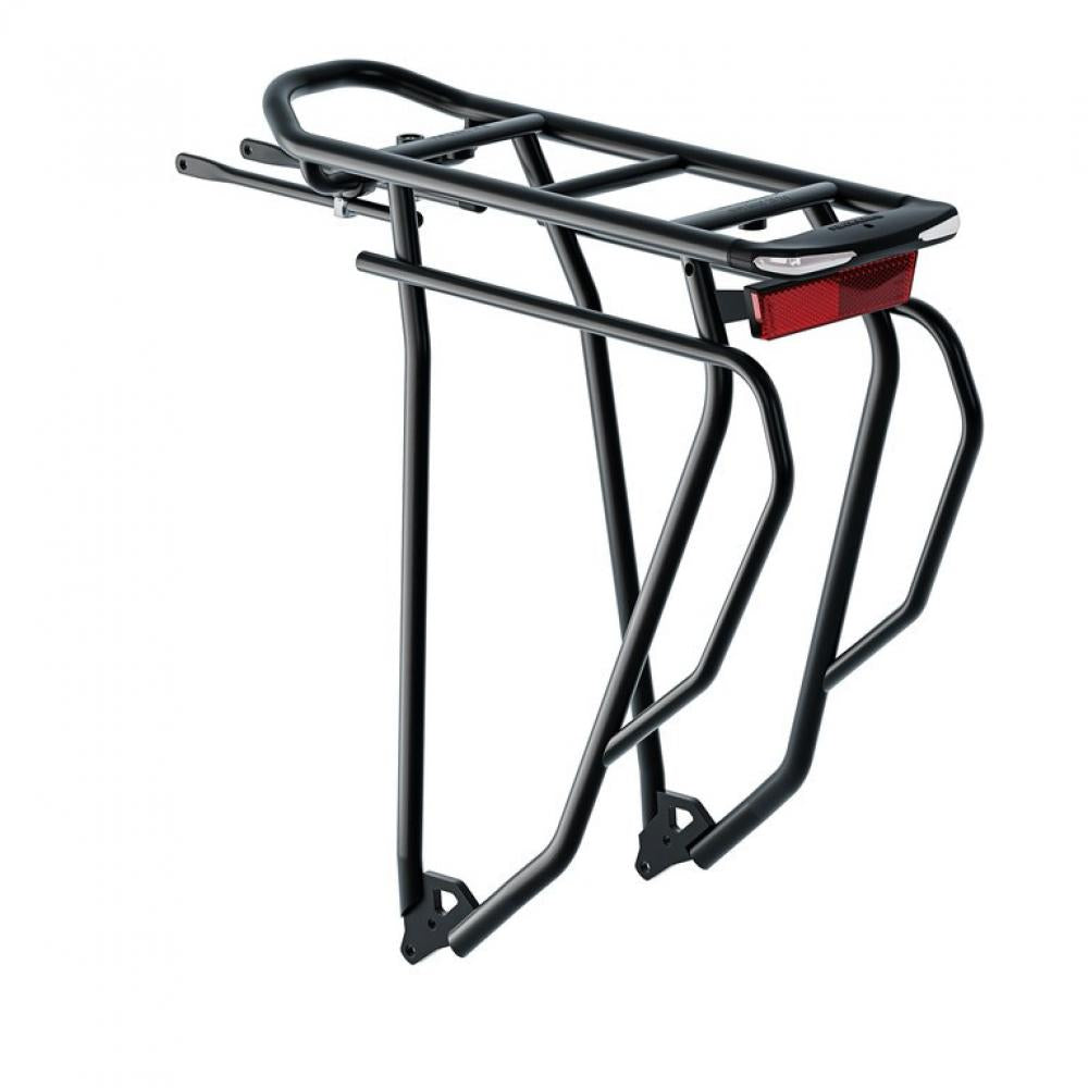 Racktime GLEAM IT 2.0 Tour Gepäckträger 28-29 Zoll Schwarz - Snapit 2.0 kompatibel, nur 850 g