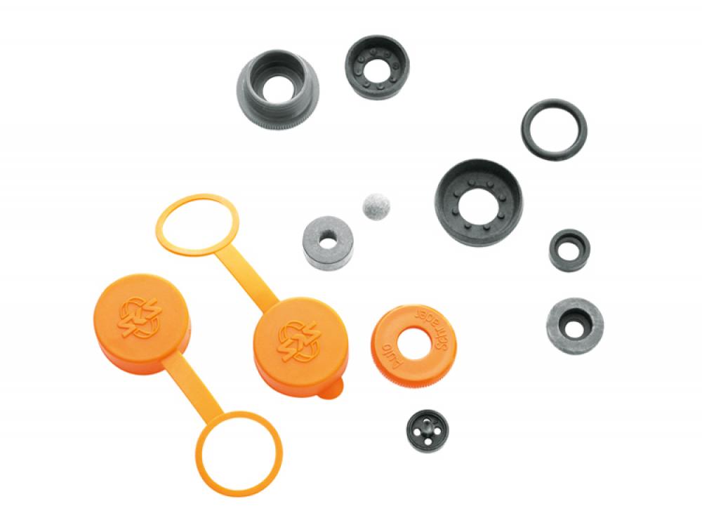 SKS Reparatur-Set für Duokopf-Pumpen, passend für Teleskop-, Airboy- und Alpin-Modelle, robustes Material, einfache Anwendung, verlängert die Lebensdauer der Pumpe