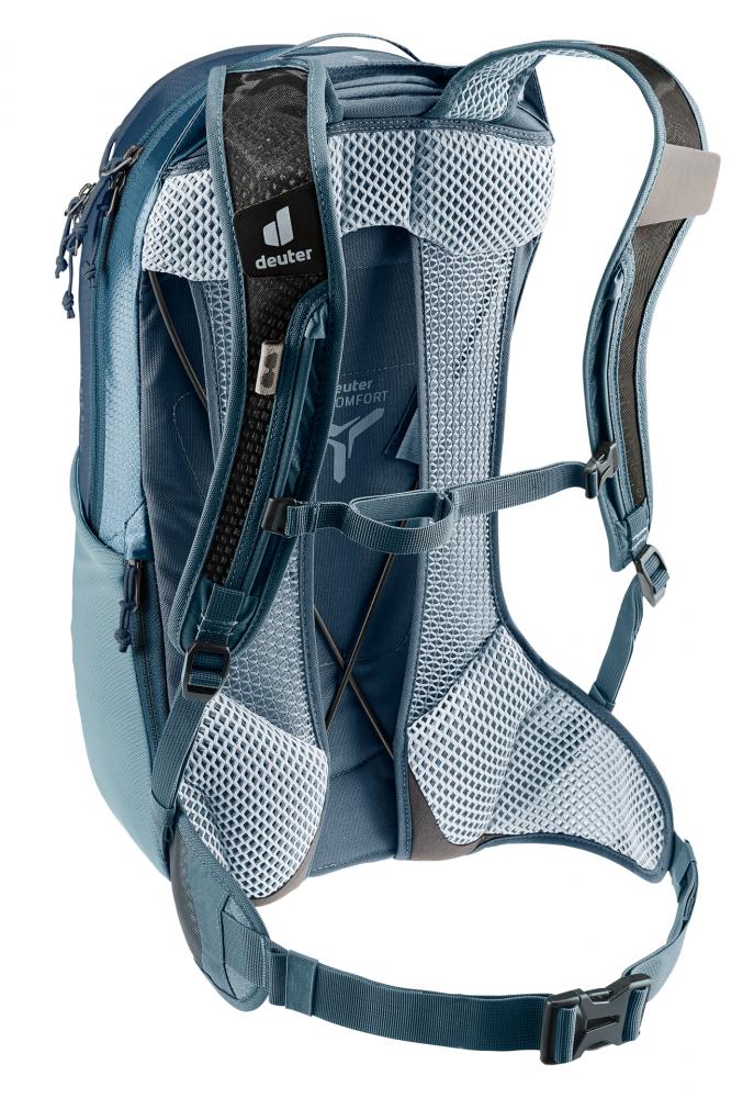 Deuter Race Air 10 Fahrradrucksack 10 Liter Weiß - Leichter Bike-Rucksack für Mountainbiker