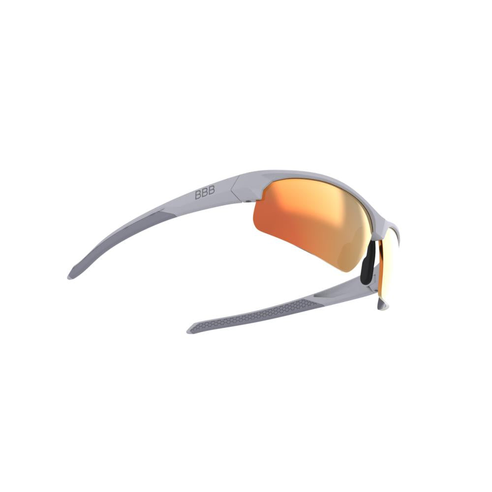 BBB Cycling BBB Sportbrille Impress Small Größe Small weis - leichter Schutz für schmale Köpfe