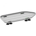 TreeFrog Dachboxträger 22 4 x 150 x 330 mm Schwarz - flexibler Dachboxhalter ohne Dachträger