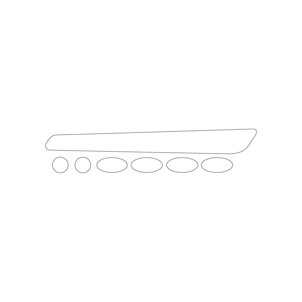 BBB Cycling BBB Rahmenschutz BikeSkin transparant One Size transparent - zuverlässiger Schutz für deinen Rahmen