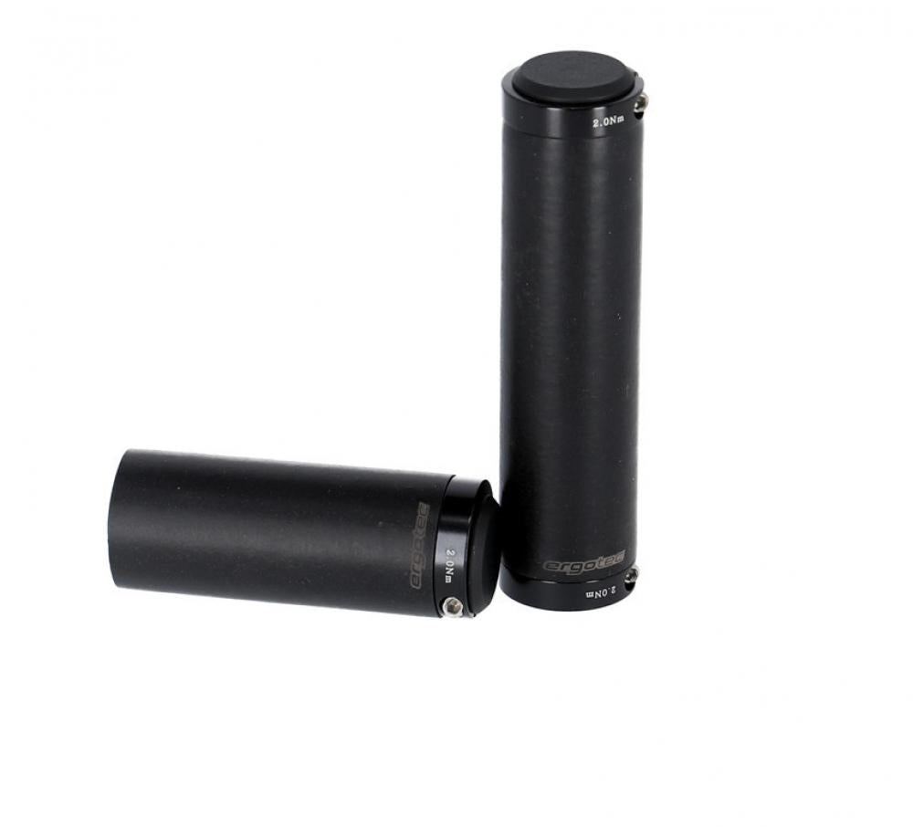 Ergotec MTB-ATB-Griffe Bilbao Silicon/Alu, 130/90mm per Paar schwarz