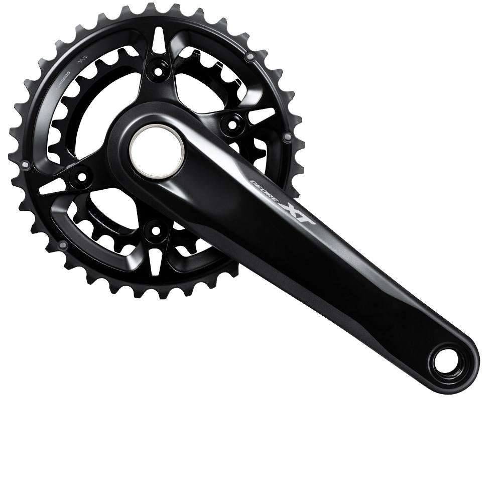 SHIMANO Kurbelgarnitur DEORE XT FC-M8100-2 12-fach 170 mm 36-26 Zähne - 8100-2, 12-fach, 170 mm, 36-26 Zähne, 26 Zähne