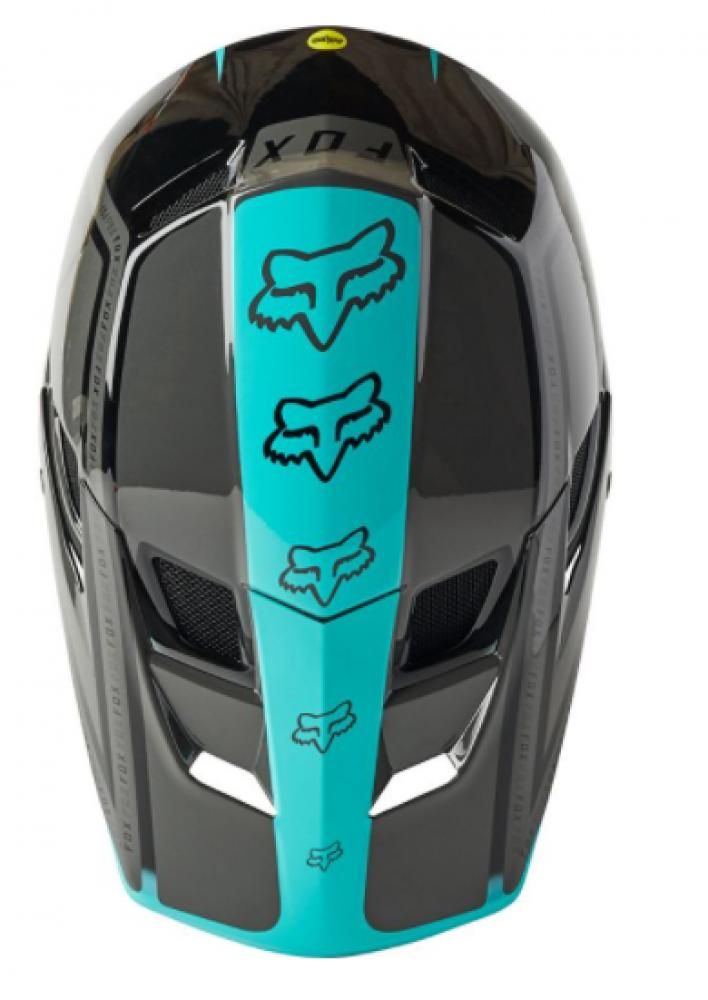 FOX Helm RAMPAGE COMP CALI CE CPSC Full Face Schutz Helm teal L