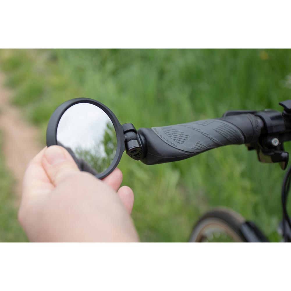 M-WAVE Spiegel Spy Space In universal Nylon Ø62mm schwarz