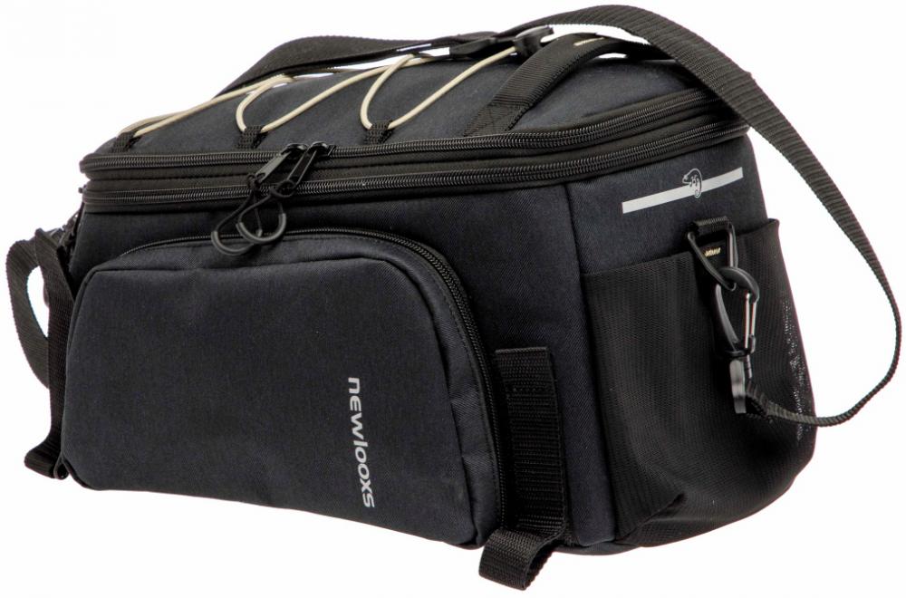 New Looxs Radtasche Sports Trunkbag Straps 29L Black - vielseitiger Stauraum für Gepäckträger
