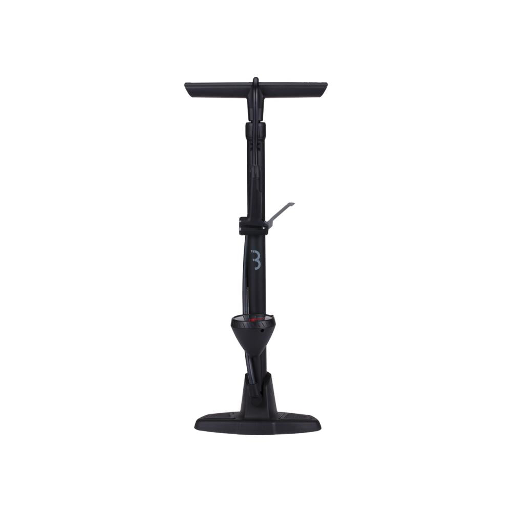 BBB Cycling BBB Standpumpe AirWave schwarz Größe One Size schwarz - komfortables, schnelles Aufpumpen