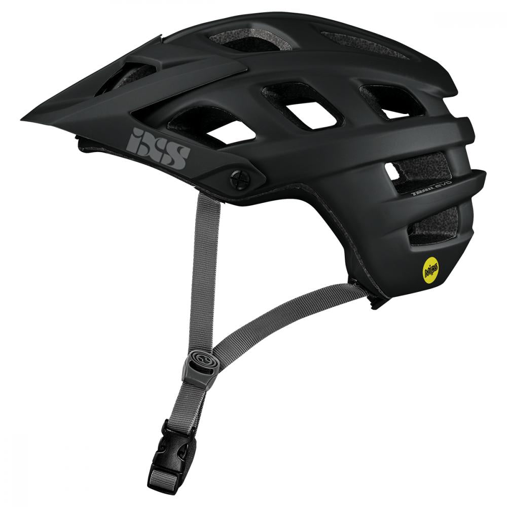 IXS Sports Division iXS Trail EVO MIPS Helmet XS/S black - sicherer Trail-Helm mit Top-Belüftung