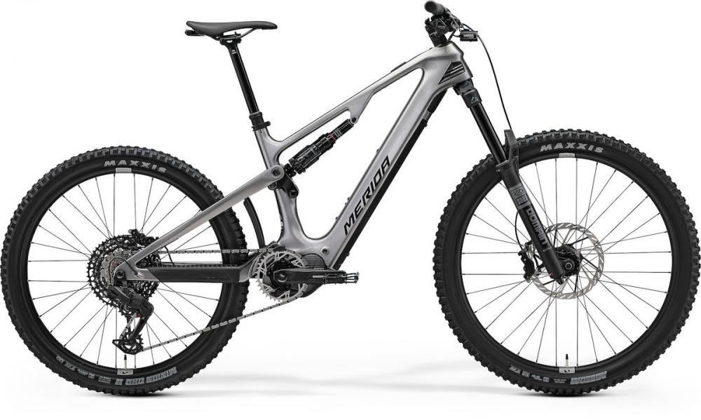 Merida eONE-SIXTY 6000 gunmetal grey(black) XL grau - kraftvolles E-MTB für anspruchsvolle Trails