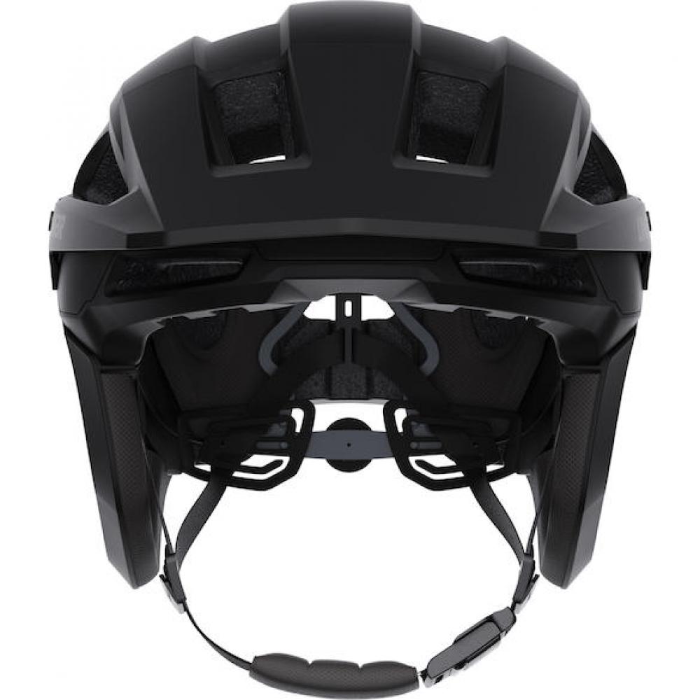 Limar Etna + Mips Enduro-Fahrradhelm Matt Schwarz, Rückansicht für maximalen Schutz.