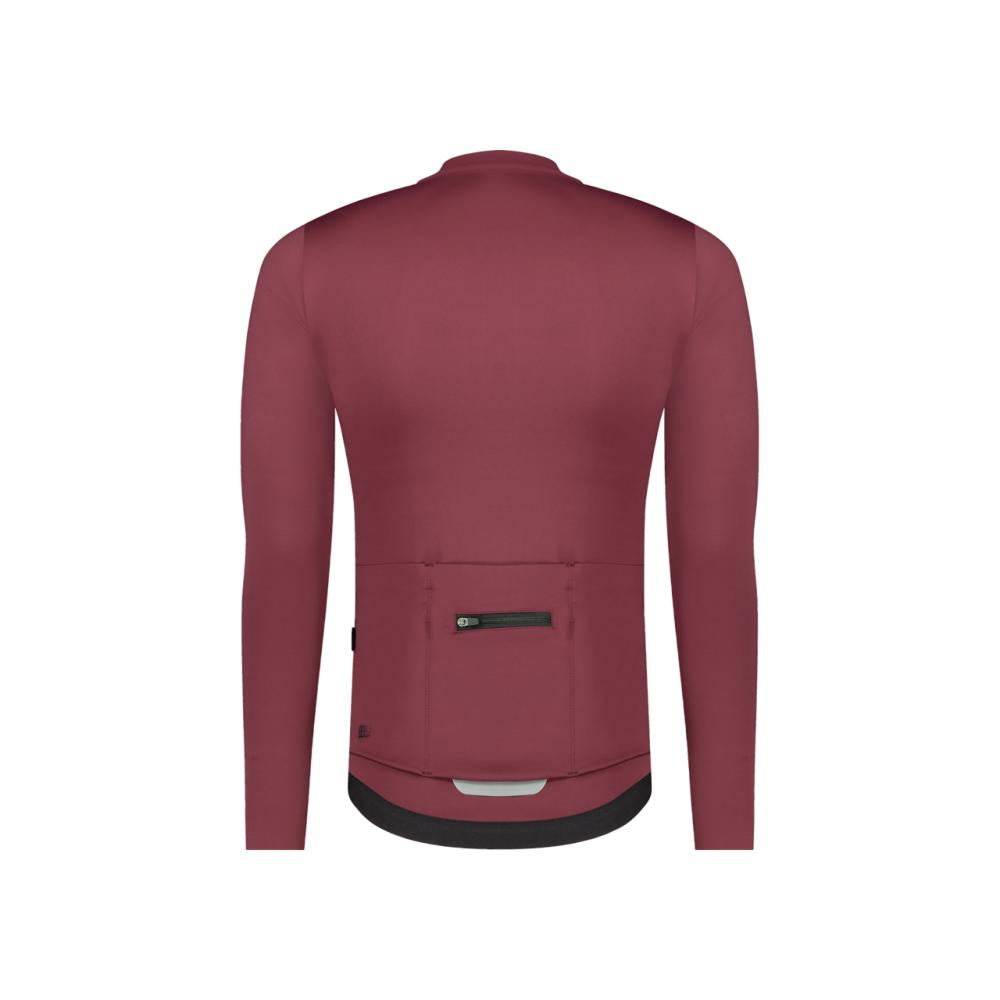 BBB Cycling BBB Langarmtrikot Essence LS XXXL rot - warmes, atmungsaktives Radtrikot