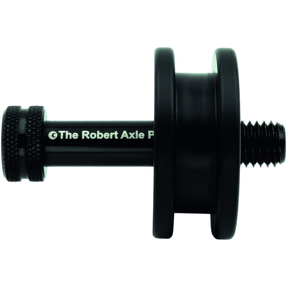 The ROBERT AXLE PROJECT Drive Thru Dummy Hub 75 Schwarz - ideal für Transport & Wartung