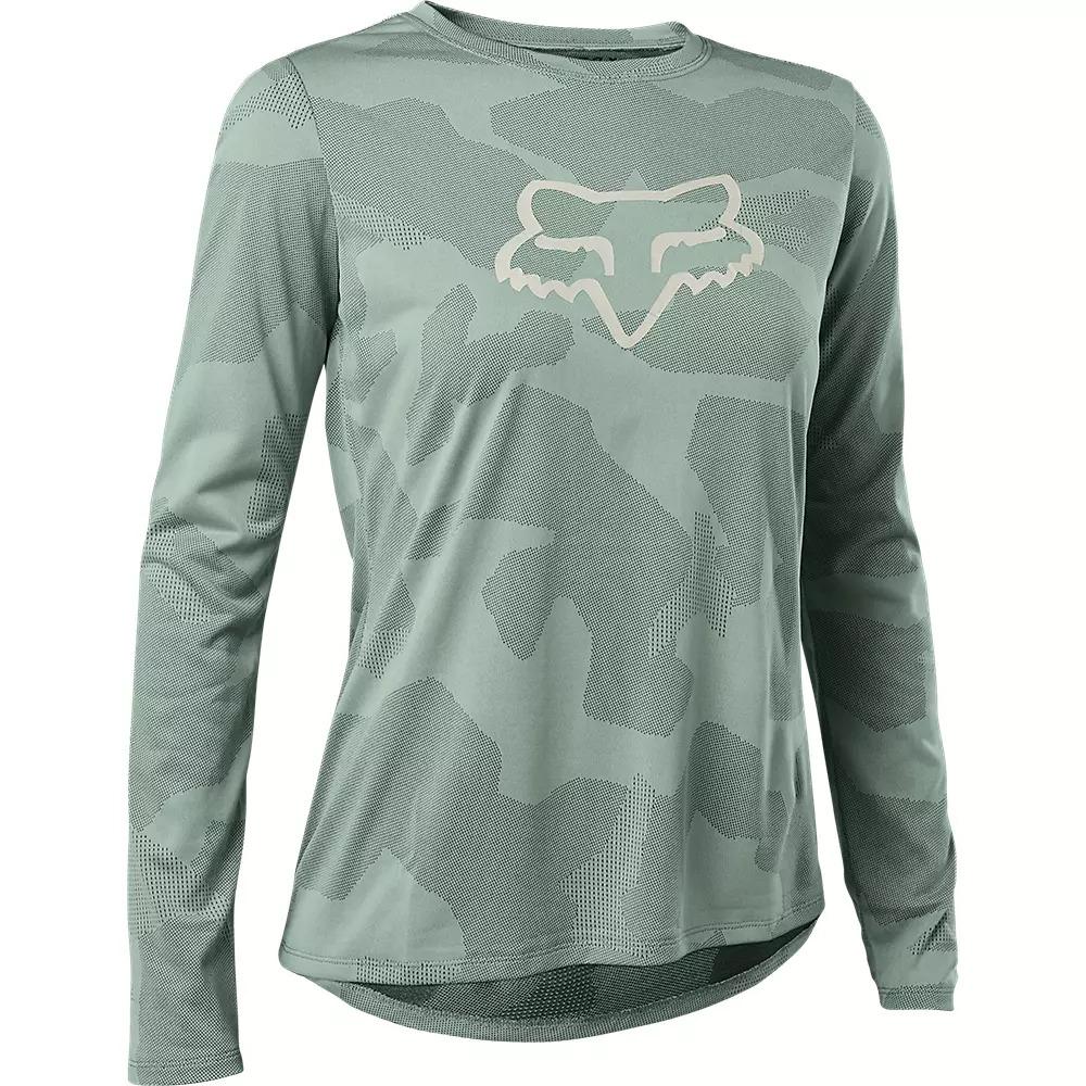 Fox Langärmliges Jersey Ranger Trudri Eucalyptus Größe XS