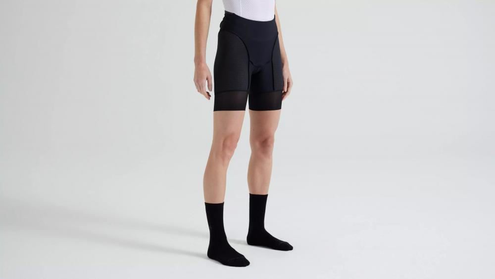 PRIME SWAT Liner Short Damen Schwarz Größe M - Funktionsunterhose für Sport & Outdoor - Bekleidung