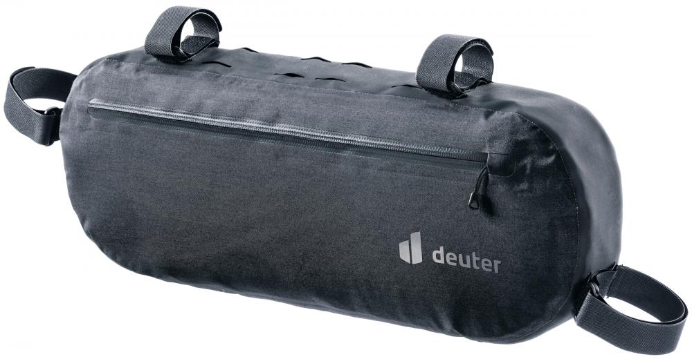 Deuter Cabezon FB 6 Rahmentasche 6 Liter wasserdicht - Leichte Fahrradtasche Weiß, Größe L