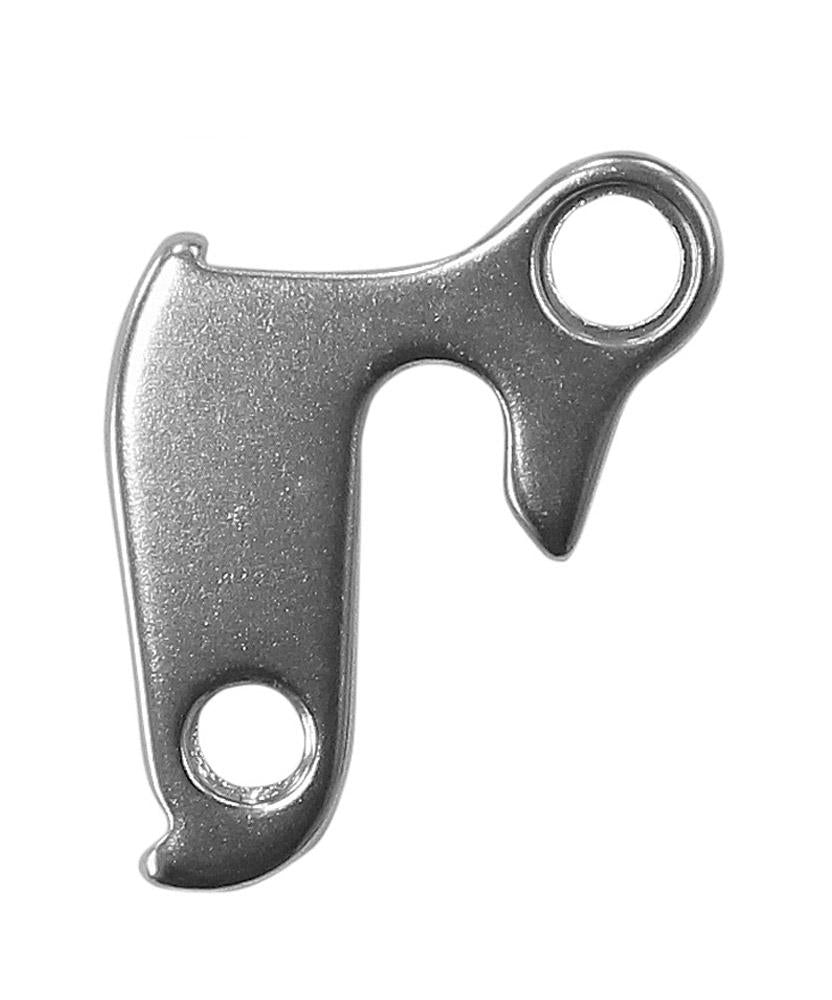 MARWI Schaltauge GH-002 mit Schraubensatz M8x0.75 - Aluminium, silber, passend für Kalkhoff, Raleigh, Univega, Batavus, Focus und Nishiki