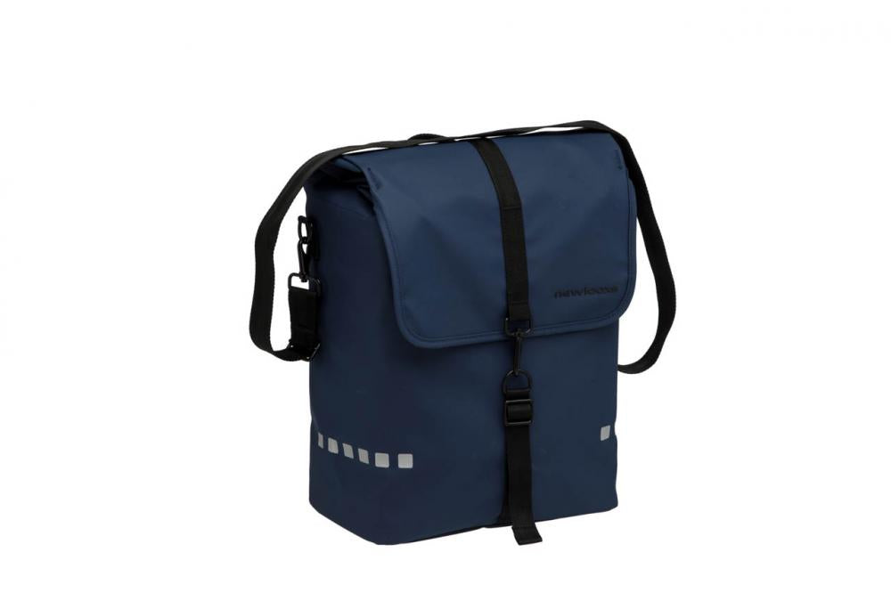New Looxs Radtasche Odense Single Dark Blue 18-20 l Blue - geräumige Gepäckträgertasche