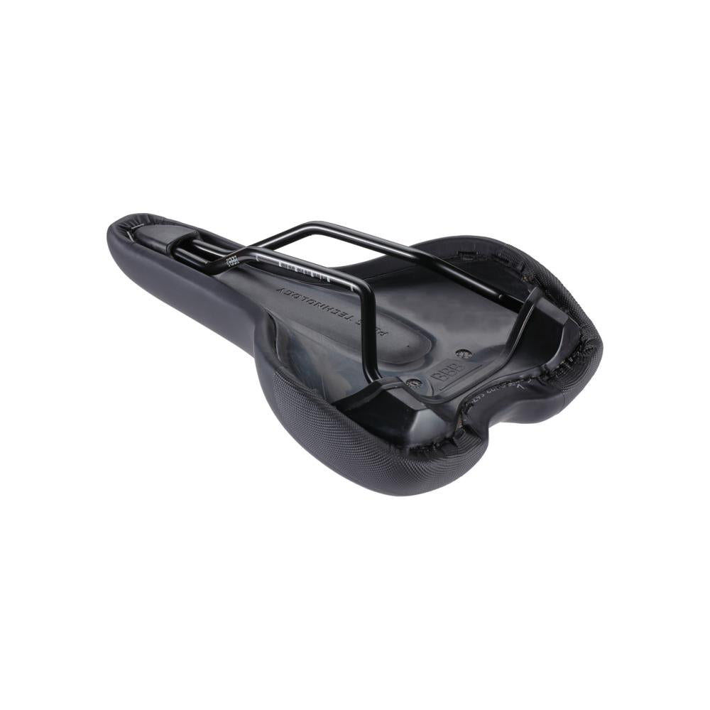 BBB Cycling BBB Sattel Diamond 185 x 265 mm schwarz - wasserdichter Komfortsattel für aktive Fahrer