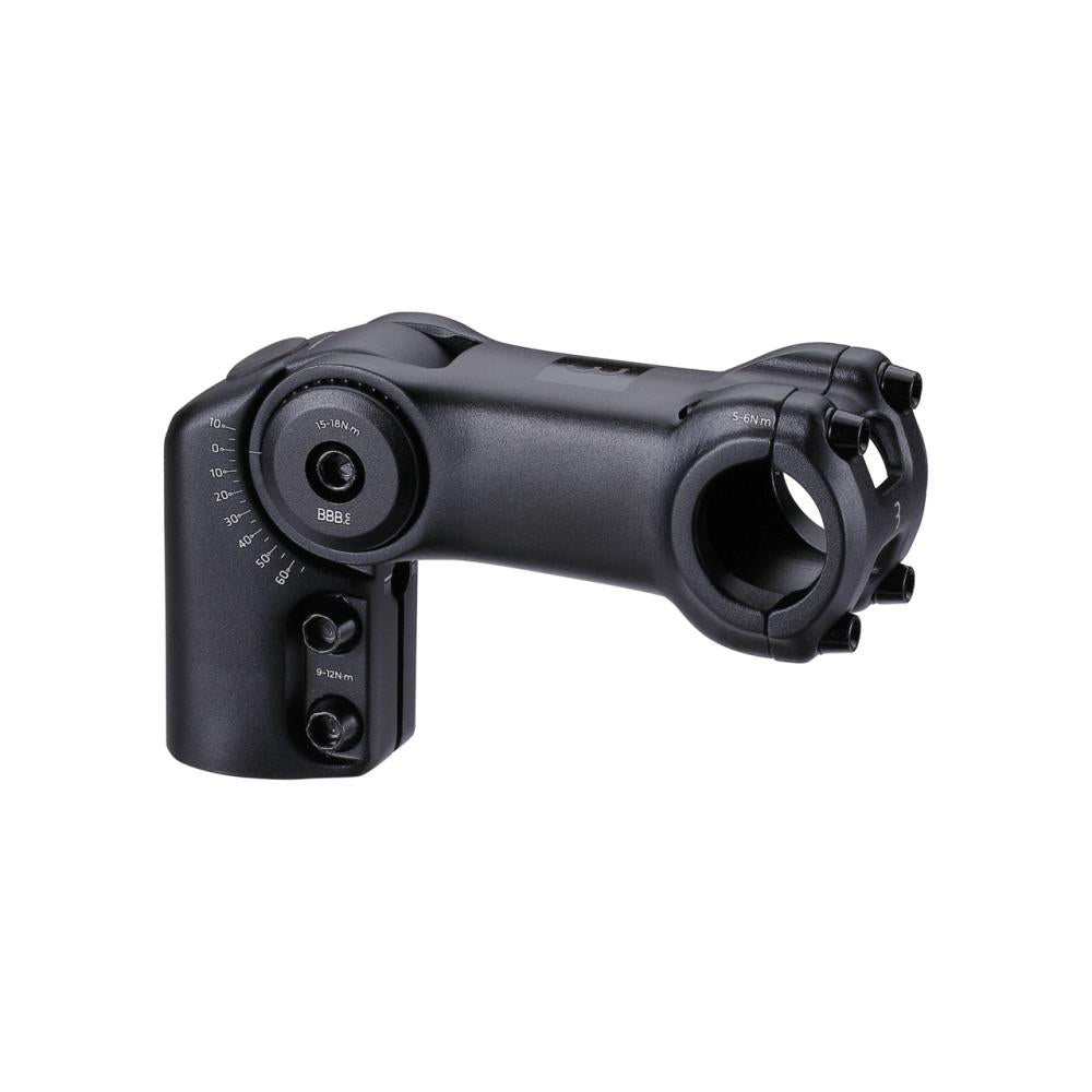 BBB Cycling BBB Vorbau einstellbar HighFix 25.4 25 schwarz - flexibel und komfortabel