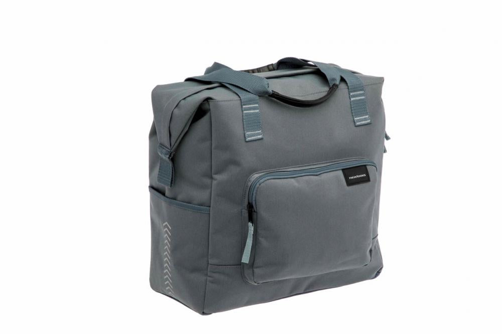 New Looxs Radtasche Tulum Camella Grey Green 24 l Grey - praktische Einkaufstasche fürs Fahrrad