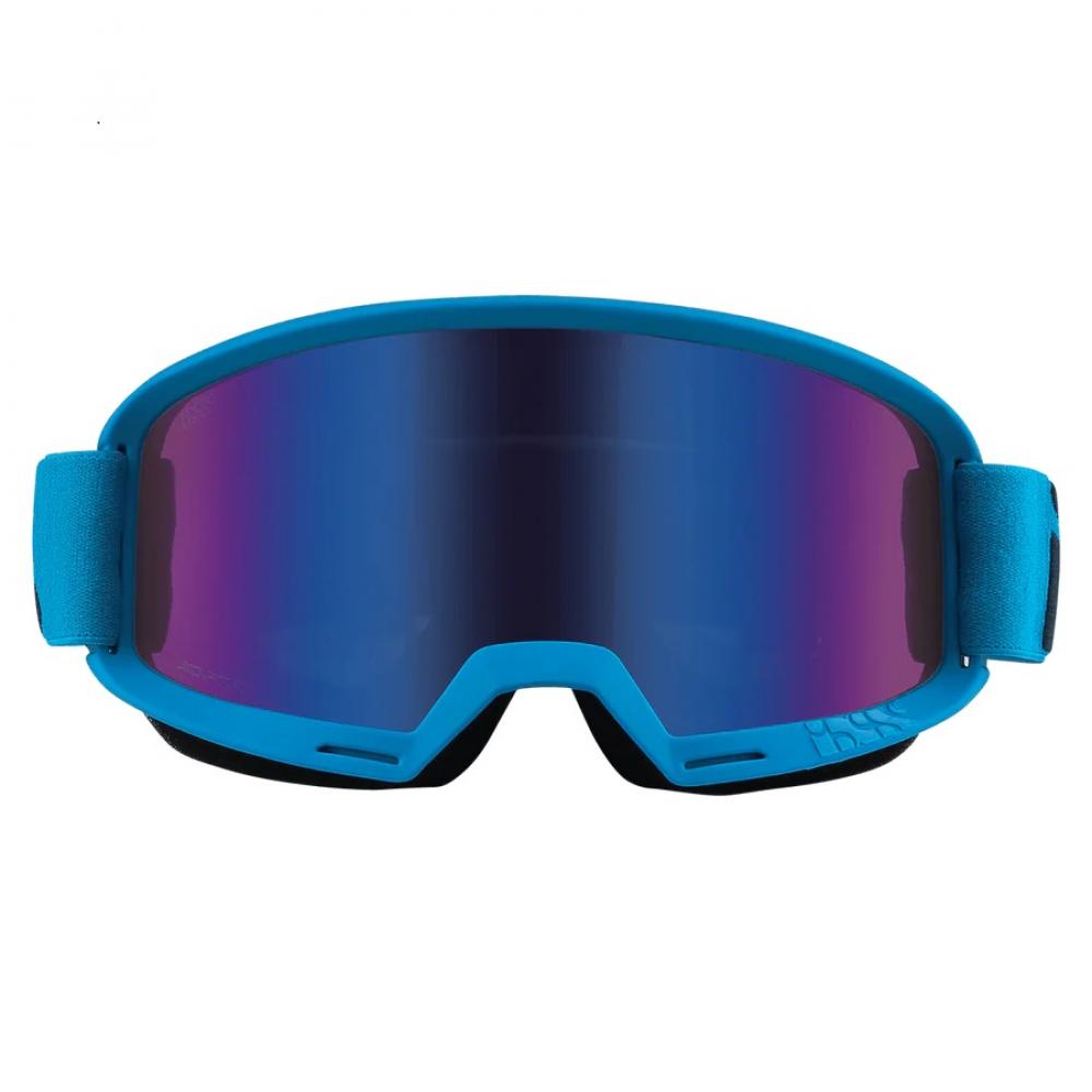 IXS Sports Division iXS Hack Goggle Mirror unis Racing Blue - weites Sichtfeld & hoher Komfort