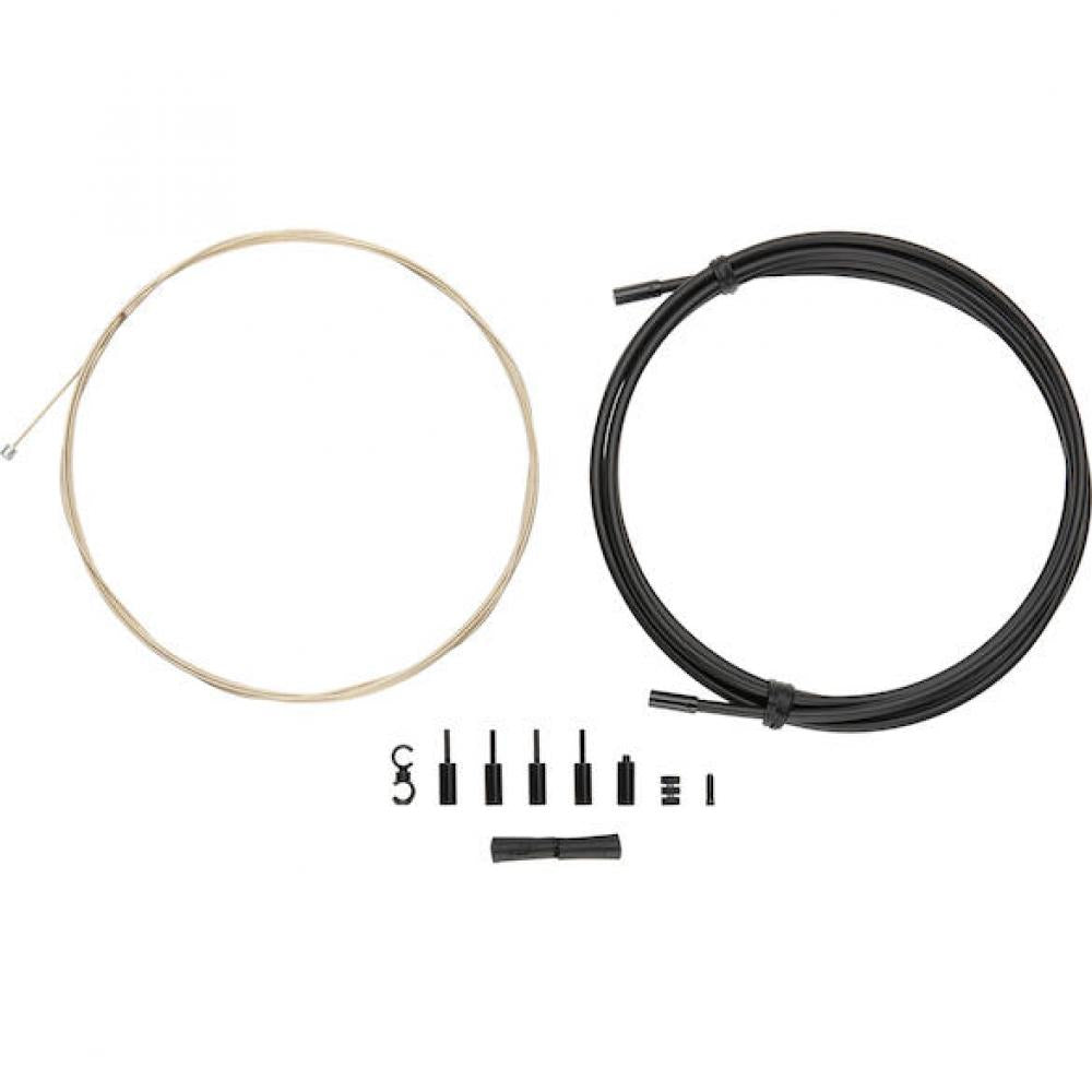 Jagwire Schaltzugset Road & Mountain Pro 1x Standard Stealth Black - präzise Schaltperformance