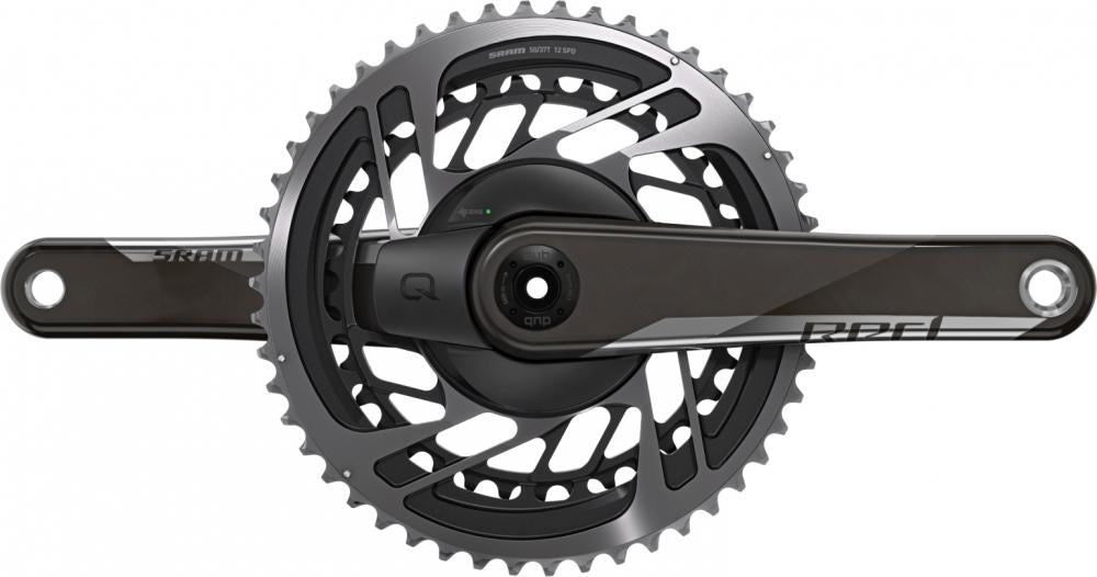 SRAM Kurbelgarnitur Quarq RED AXS 172,5 mm 48-35T - Präzise Leistungsmessung für Rennraßahrer