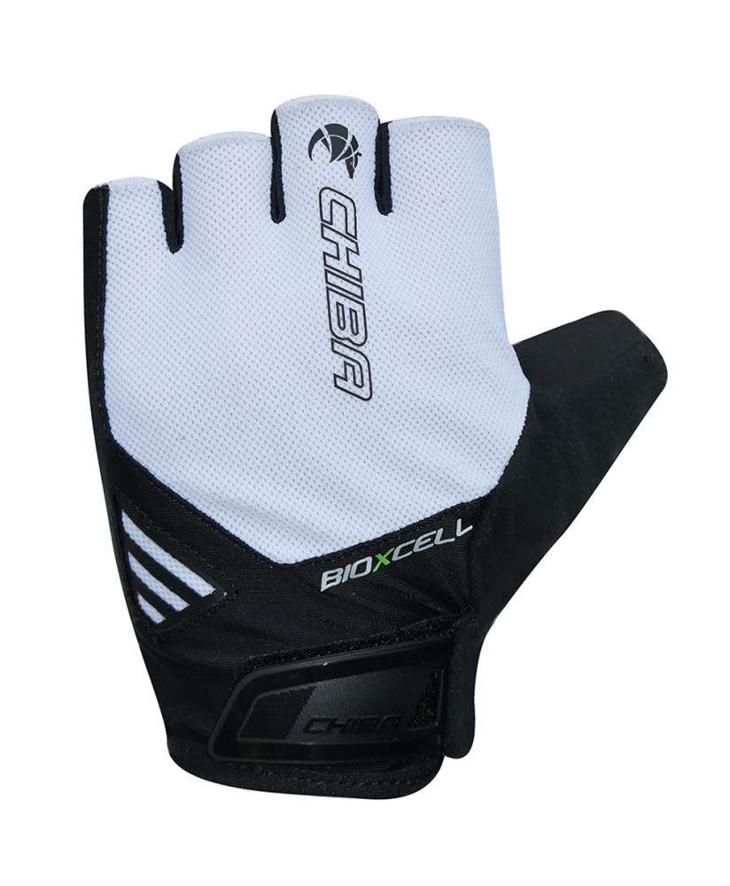 CHIBA BioXCell Air - Radhandschuhe kurz, weiß, XXL, BioXCell Gelpolsterung