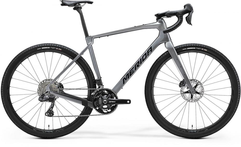Merida SILEX 8000 II1 gunmetal grey(black/titan) S - vielseitiges Gravelbike für Abenteuer