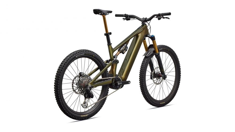 LEVO SW Carbon G4 NB E-Bike - Laurel Green Metallic/Burnt Gold Metallic/Chrome S2 - Unbekannt
