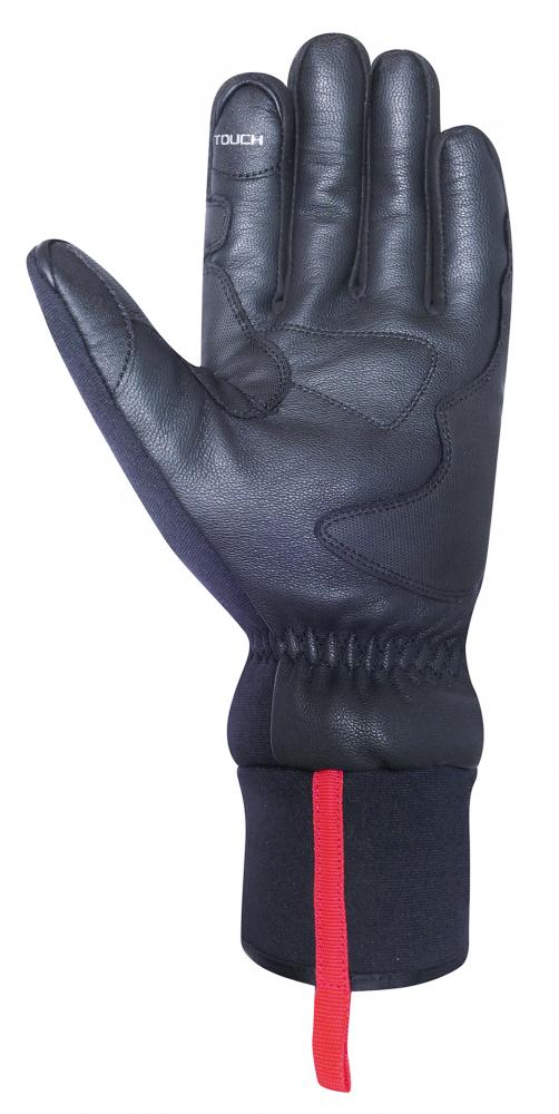 CHIBA Thermo Aktiv - winddichte, beheizbare Radhandschuhe XS schwarz