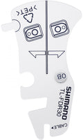SHIMANO TL-FDR30 Kabeeinstelllehre - Präzisions-Prüfwerkzeug für Schaltzüge, 4 g