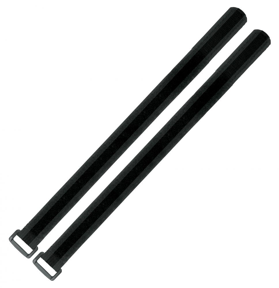 SKS Germany Klettband Set 250 mm (2 Stk.) Ersatz-Klettbänder für VELOFLEXX, MUDROCKER, SPEEDROCKER und EXPLORER EXP. FRAMEBAG, schwarz