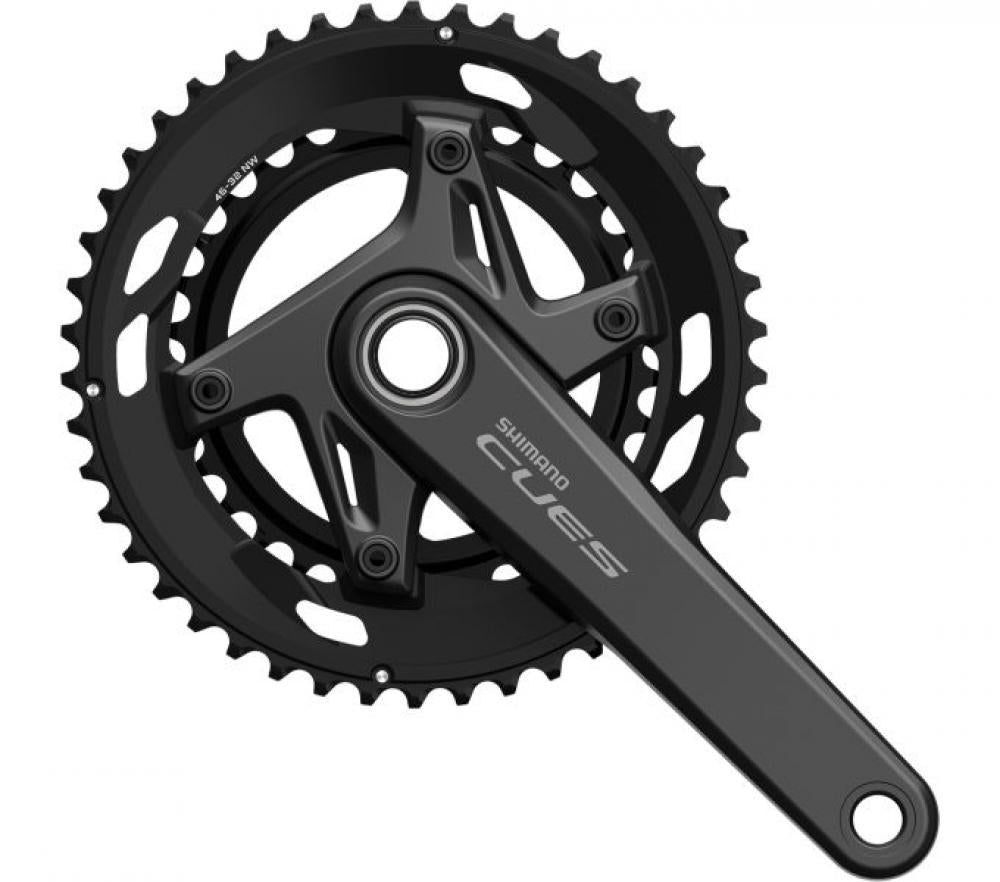 SHIMANO Kurbelgarnitur CUES FC-U6030-2,175mm, 46x32Z, 9/10-fach general - 6030-2, 2,, 175mm, 46x32, 10-fach